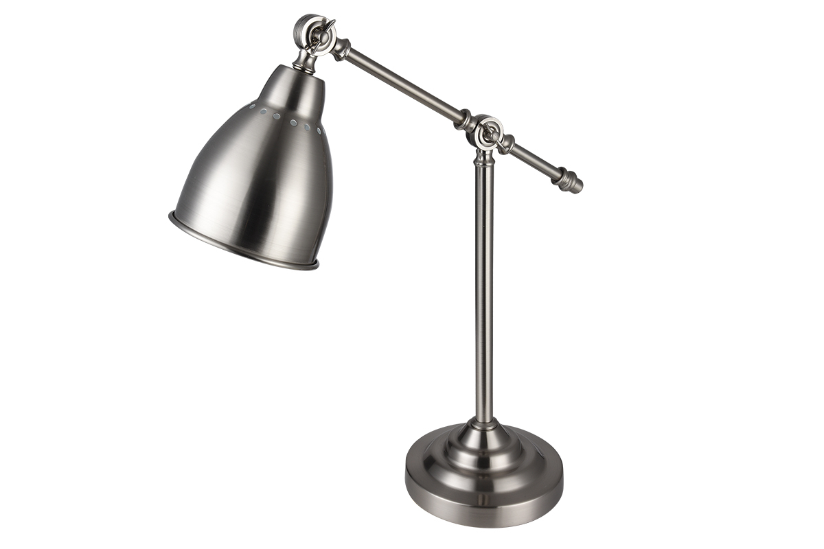 Lampe � poser design m�tal nickel PROJECT