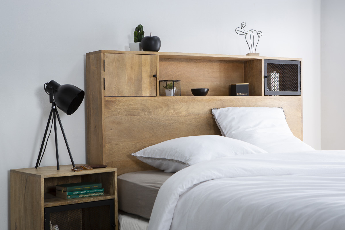 Lampe  poser design trpied acier blanc CITY