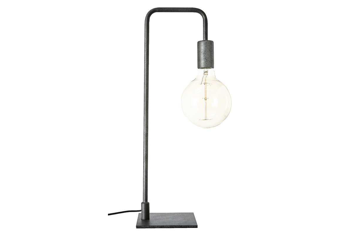 Lampe � poser industrielle en m�tal vieilli GARBI