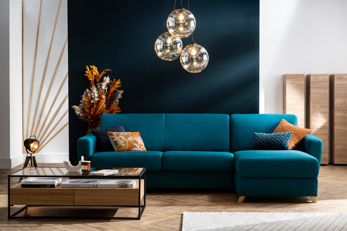 Lampe � poser industrielle tr�pied bois et m�tal STUDIO