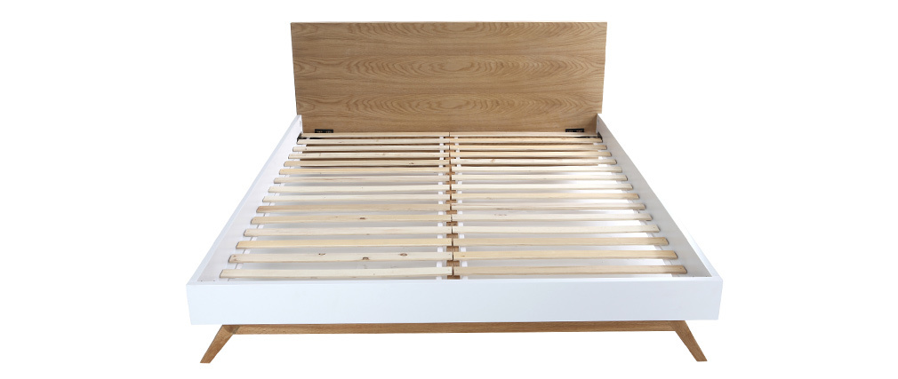 Lit 160x200 design scandinave HELIA