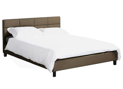 Lit 2 places 160x200 Taupe SOLAL