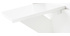 Lit avec tiroir rangement et chevets blanc 160 x 200 cm LORIS