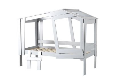 Lit cabane gris ROBINSON