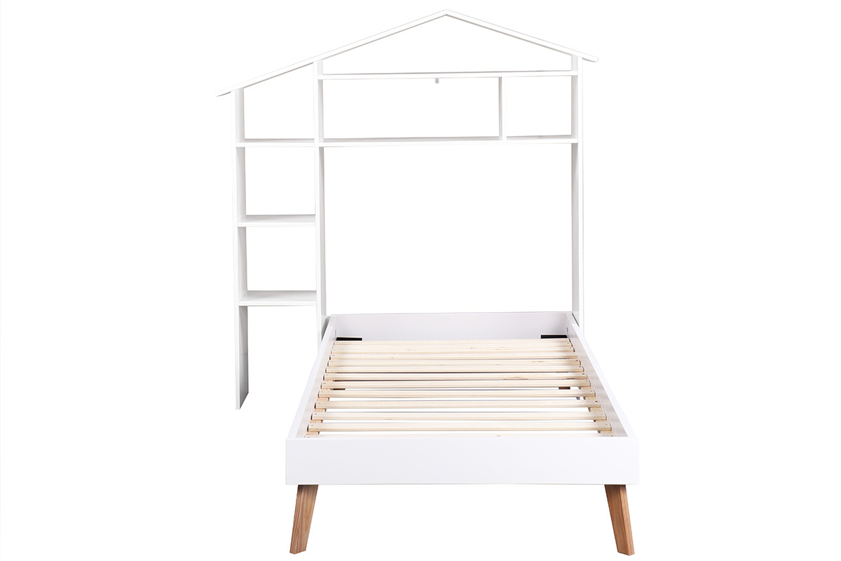 Lit enfant et t�te de lit avec rangements HOME