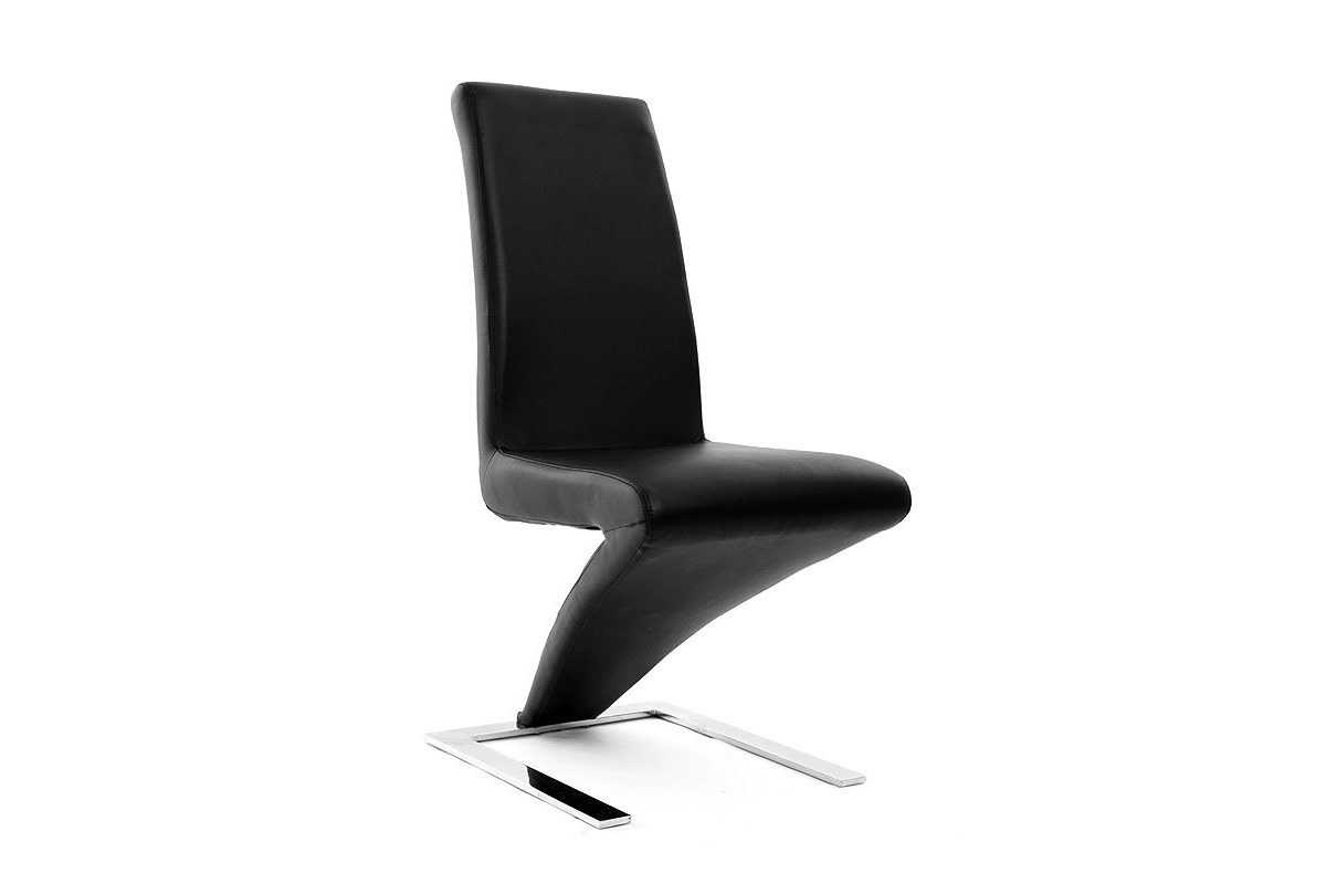 Lot de 2 chaises design noires NEW ANGIE