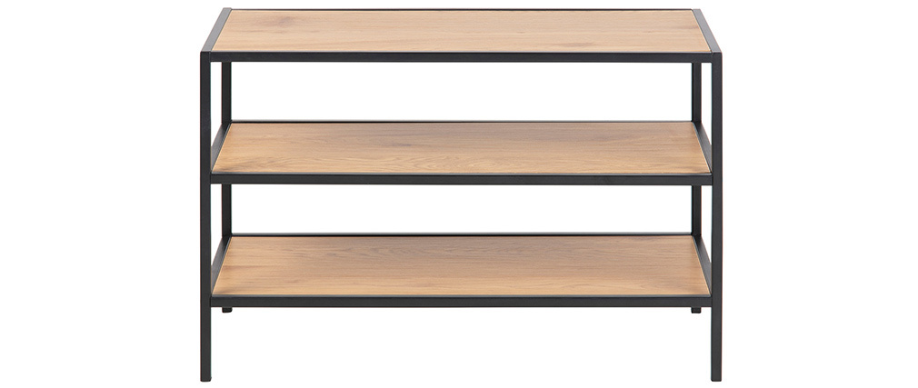 Meuble � chaussures industriel m�tal et bois TRESCA