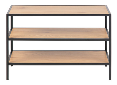 Meuble &agrave; chaussures industriel m&eacute;tal et bois TRESCA