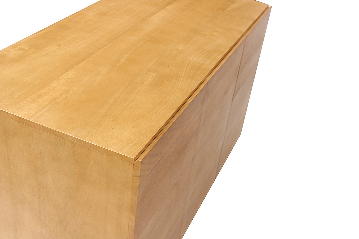 Meuble de salle de bain en bois manguier massif L120 cm YPSTER