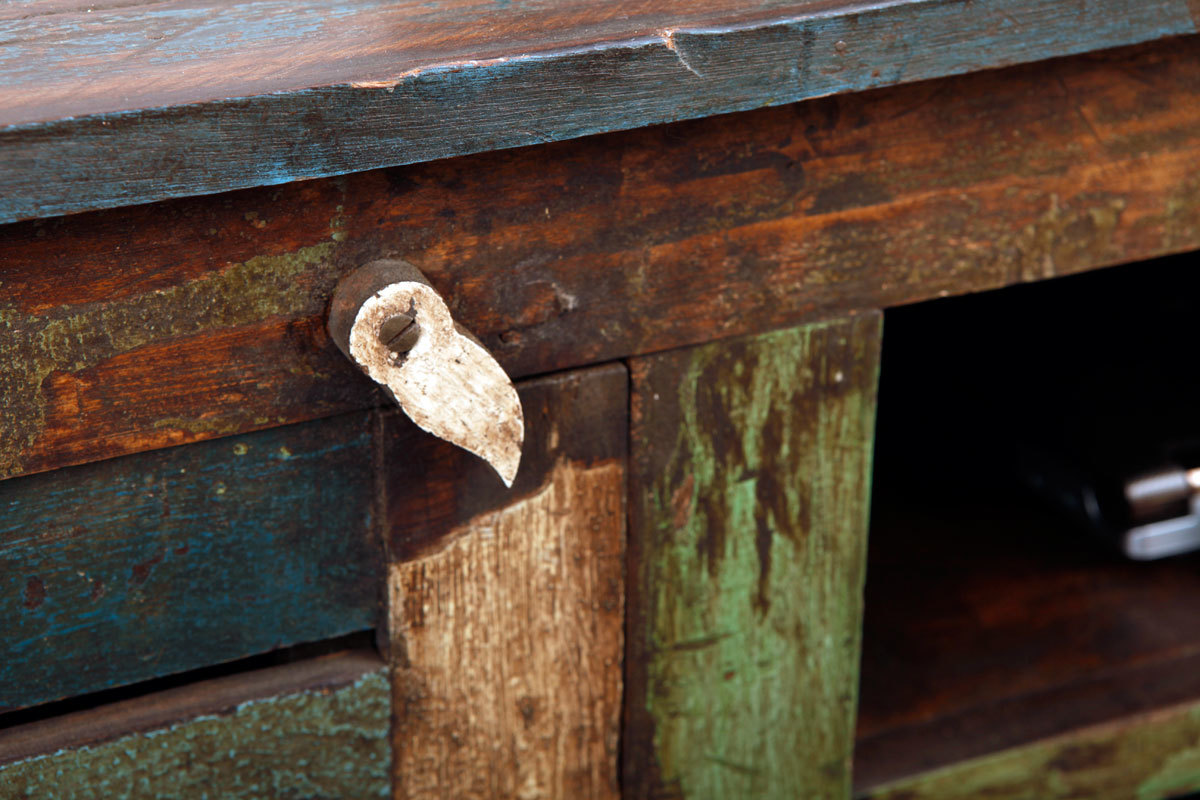 Meuble TV bois recycl� MAYOTTE