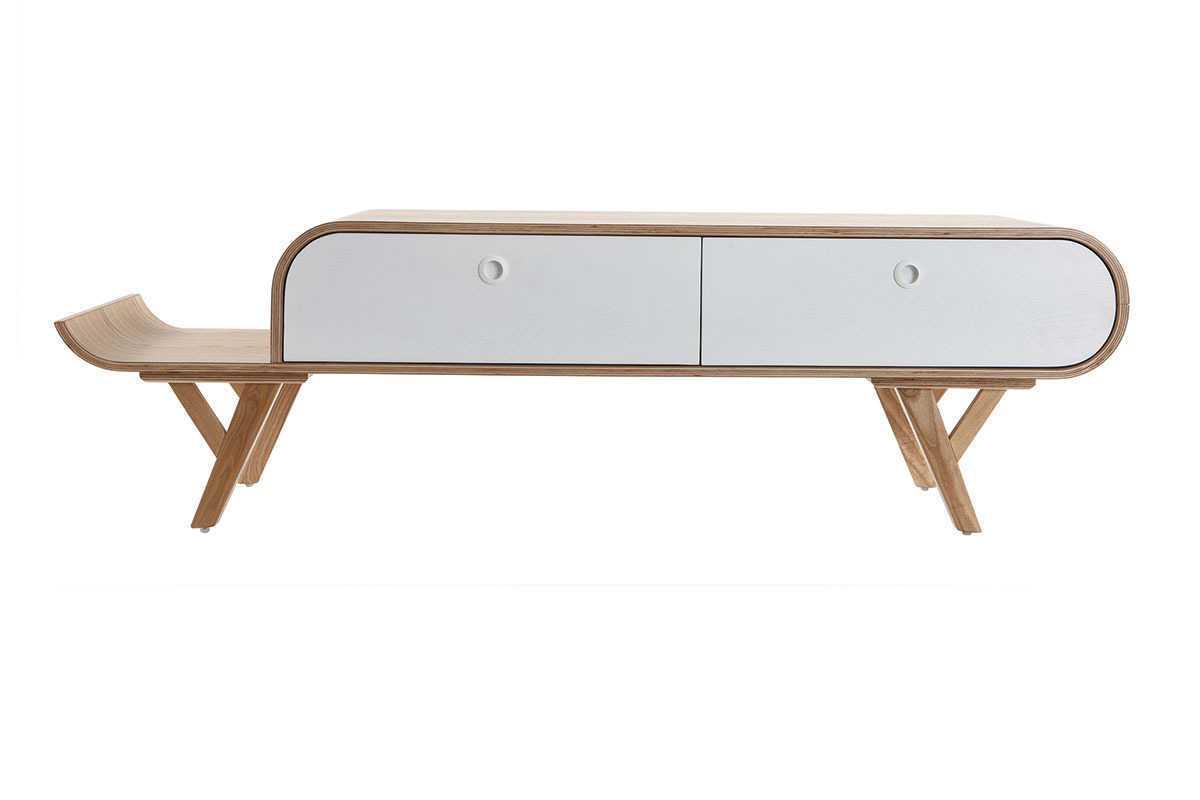 Meuble TV design 150cm fr�ne KYOTO