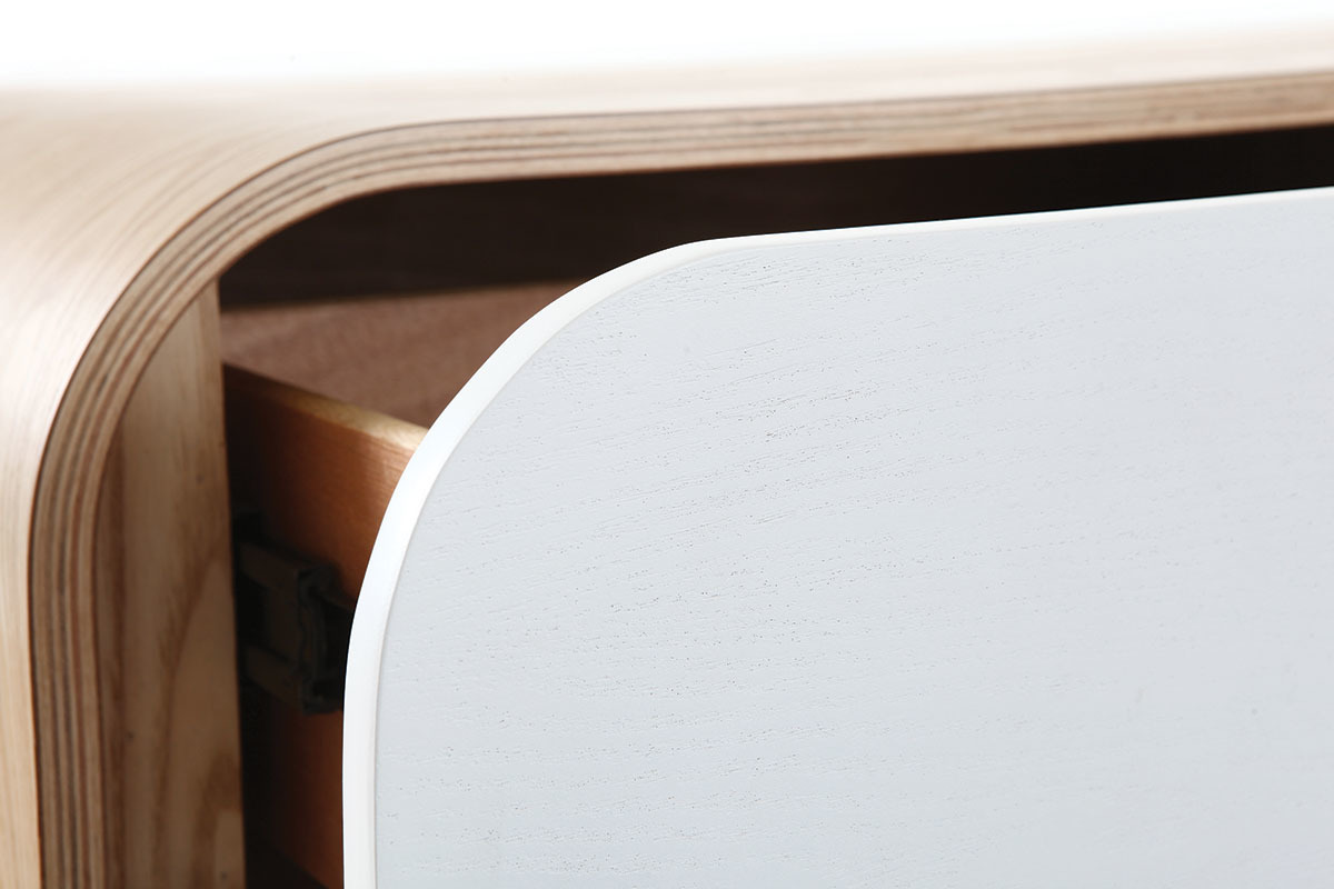 Meuble TV design 150cm fr�ne KYOTO