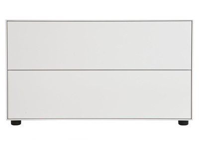 Meuble TV design 90x40cm 2 tiroirs MARK