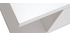 Meuble TV design blanc laqu&eacute; brillant L150 cm KARY