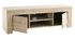 Meuble TV design effet ch&ecirc;ne L138 cm TINO