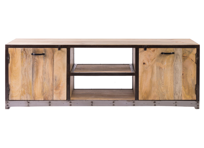 Meuble TV design industriel 150cm INDUSTRIA