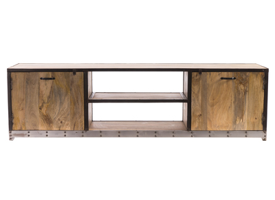 Meuble TV design industriel 178cm INDUSTRIA