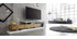 Meuble TV design laqué blanc et bois RITUEL