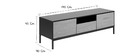 Meuble TV industriel bois et m&eacute;tal L140 cm TRESCA