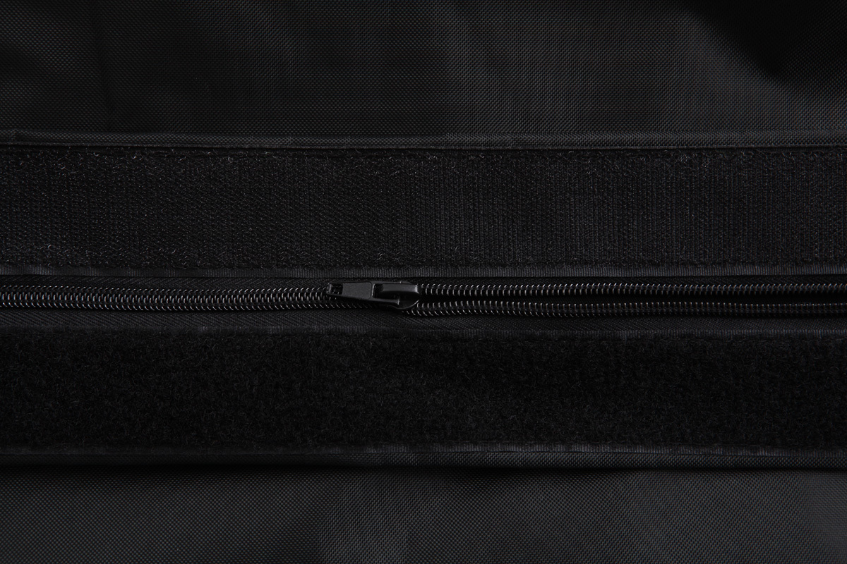 Pouf g�ant design polyester noir BIG MILIBAG