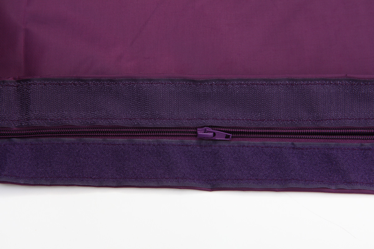 Pouf gant design prune BIG MILIBAG