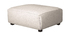 Pouf module de canap&eacute; en tissu beige PLURIEL