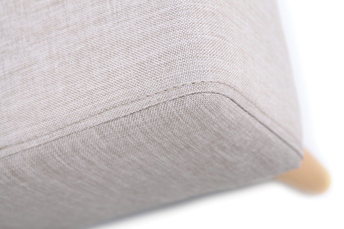 Pouf / repose pieds design naturel OSCAR