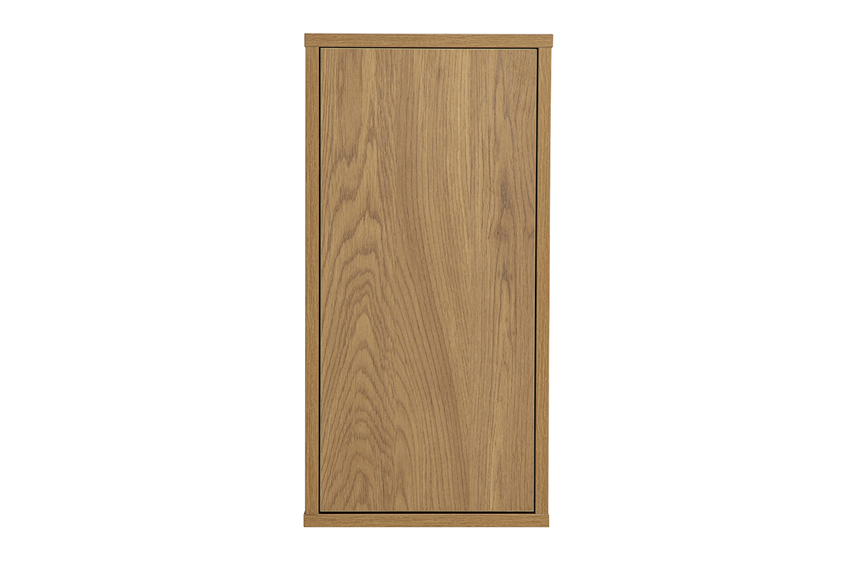 Rangement mural finition bois clair ch�ne L30 cm FLEXO