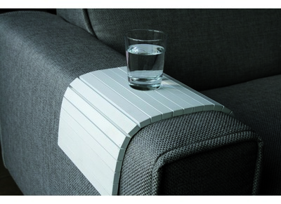 Repose accoudoir pour canap&eacute; FLEX blanc