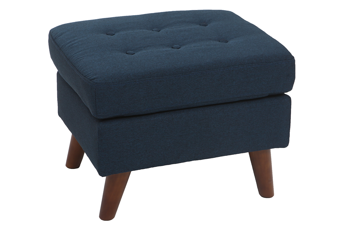 Repose-pied design bleu YNOK