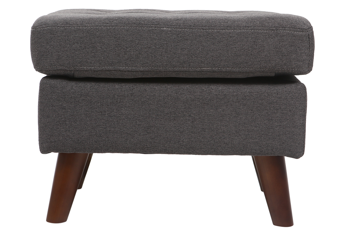 Repose-pied design gris anthracite YNOK