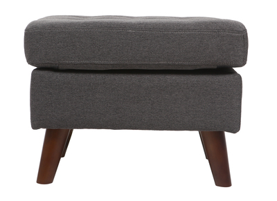 Repose-pied design gris anthracite YNOK