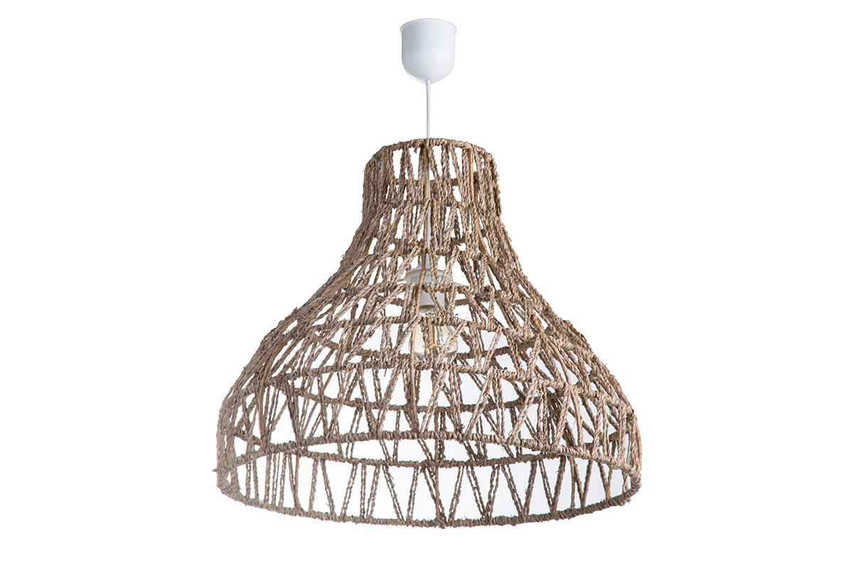 Suspension ajour�e boh�me rotin WAZE