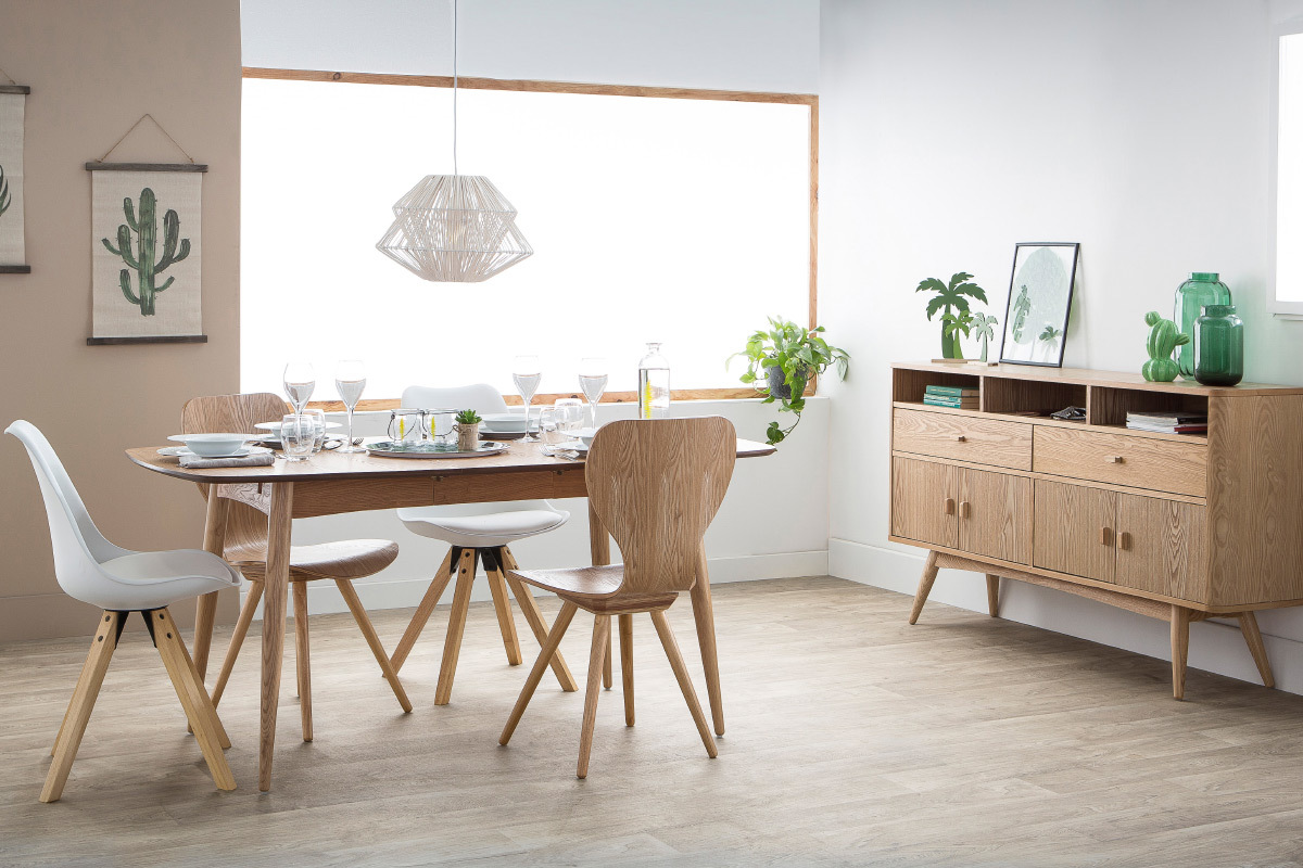 Suspension boh�me rotin blanc JAKARTA