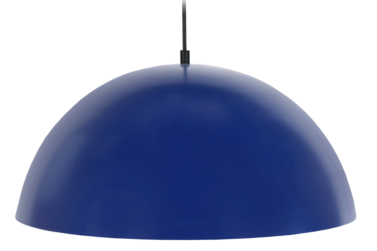 Suspension demi-sph�re design bleu POG