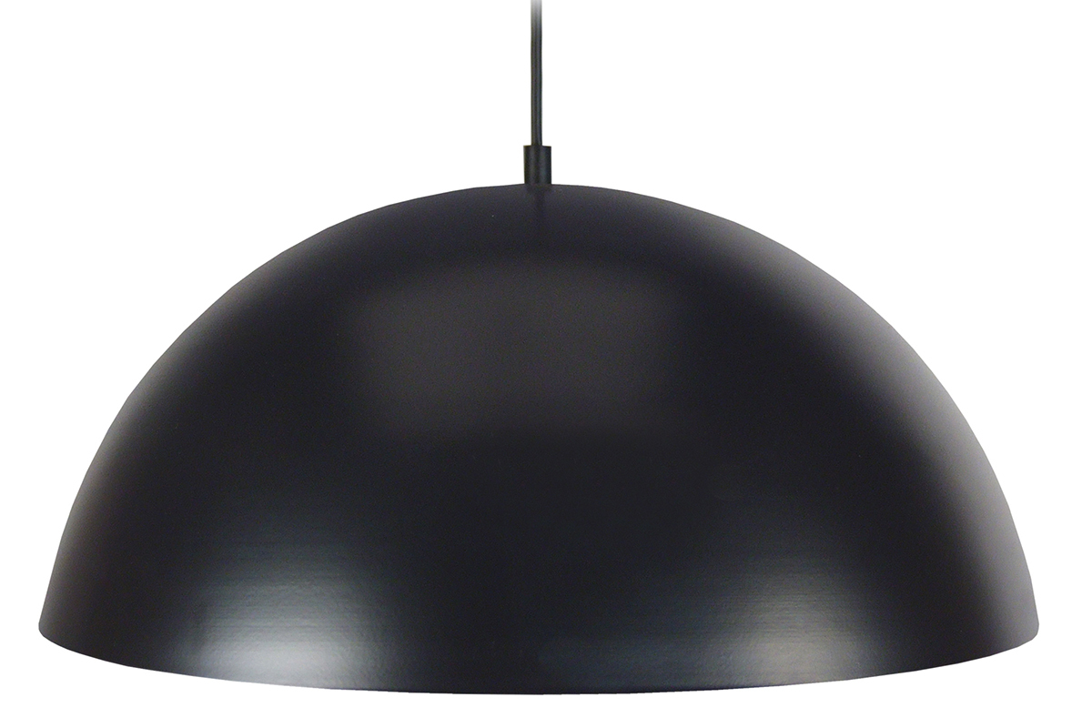 Suspension demi-sph�re design noir POG