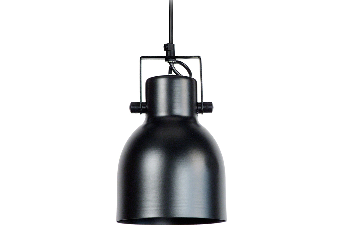 Suspension design acier noir CITY