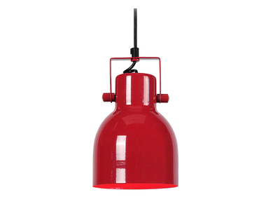 Suspension design acier rouge CITY