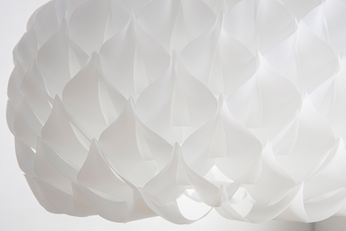 Suspension design blanche RUCHE