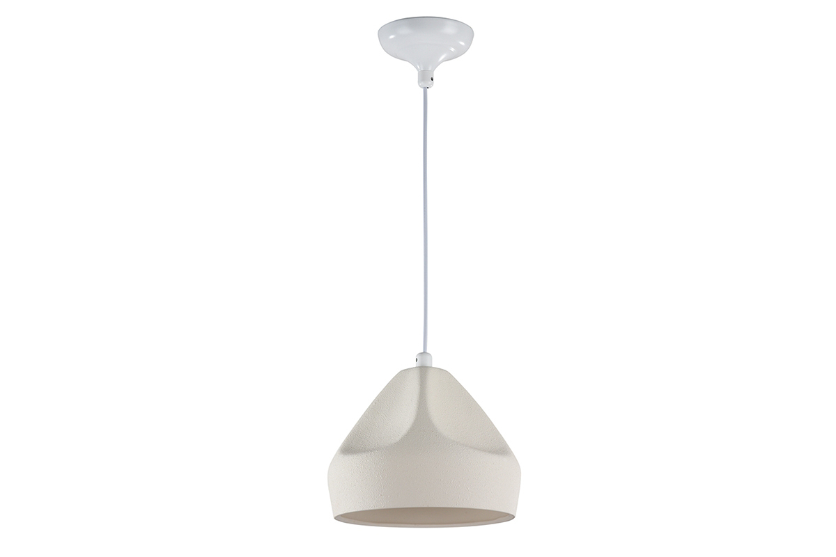 Suspension design c�ramique blanc ELEGANT
