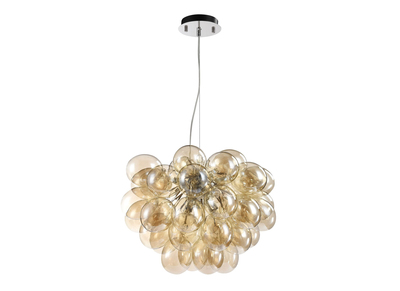 Suspension design en m&eacute;tal et verre BALBO