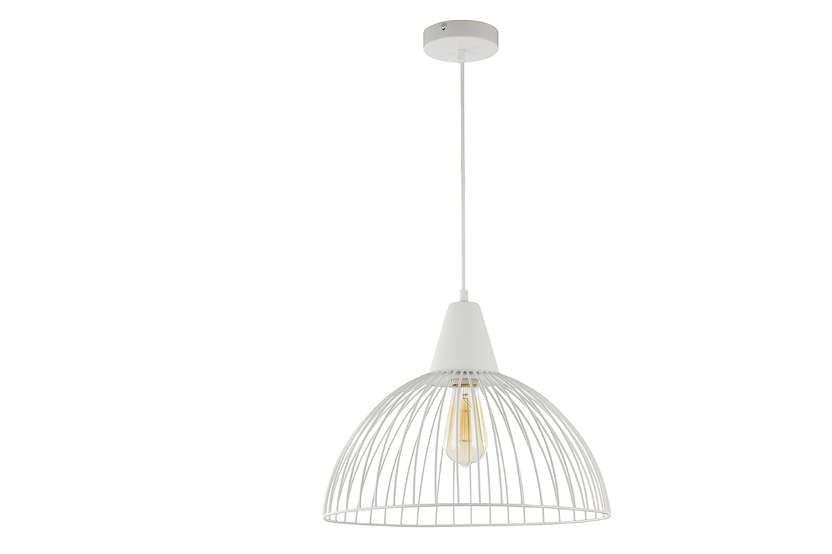 suspension design m�tal blanc HOOP