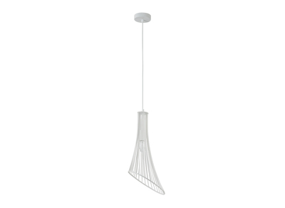 Suspension design m&eacute;tal blanc MARYLIN