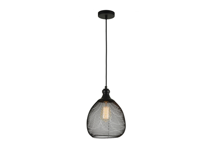 suspension design m&eacute;tal noir ASTRAL