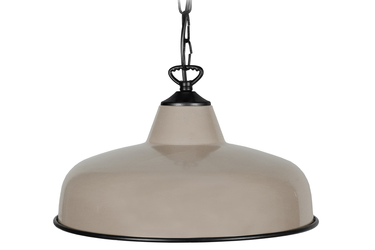 Suspension design m�tal taupe VINTI