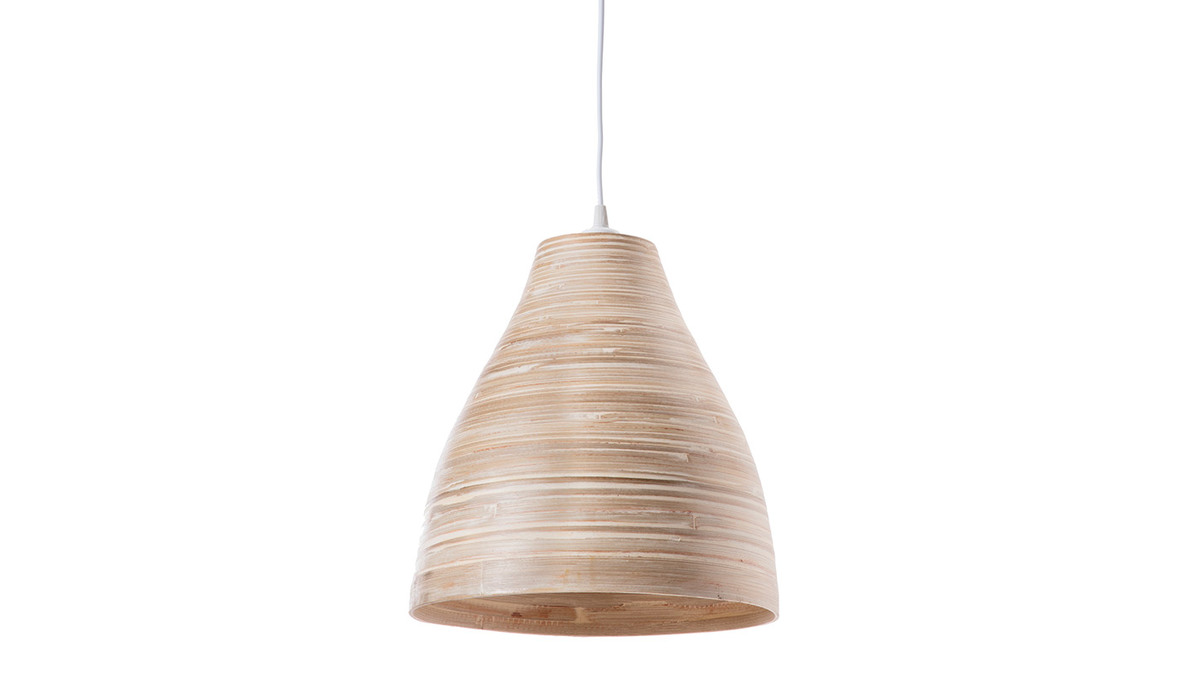 Suspension en bambou naturel D30 cm SELVA