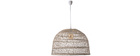 Suspension en rotin tress&eacute; D60 cm ROCALISA