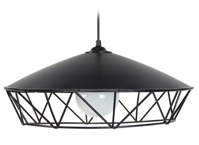 Suspension filaire design m&eacute;tal noir BRIDGE