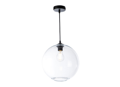 Suspension globe en verre transparent D30 cm DUNA