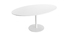 Table à manger design blanche L169 cm HALIA